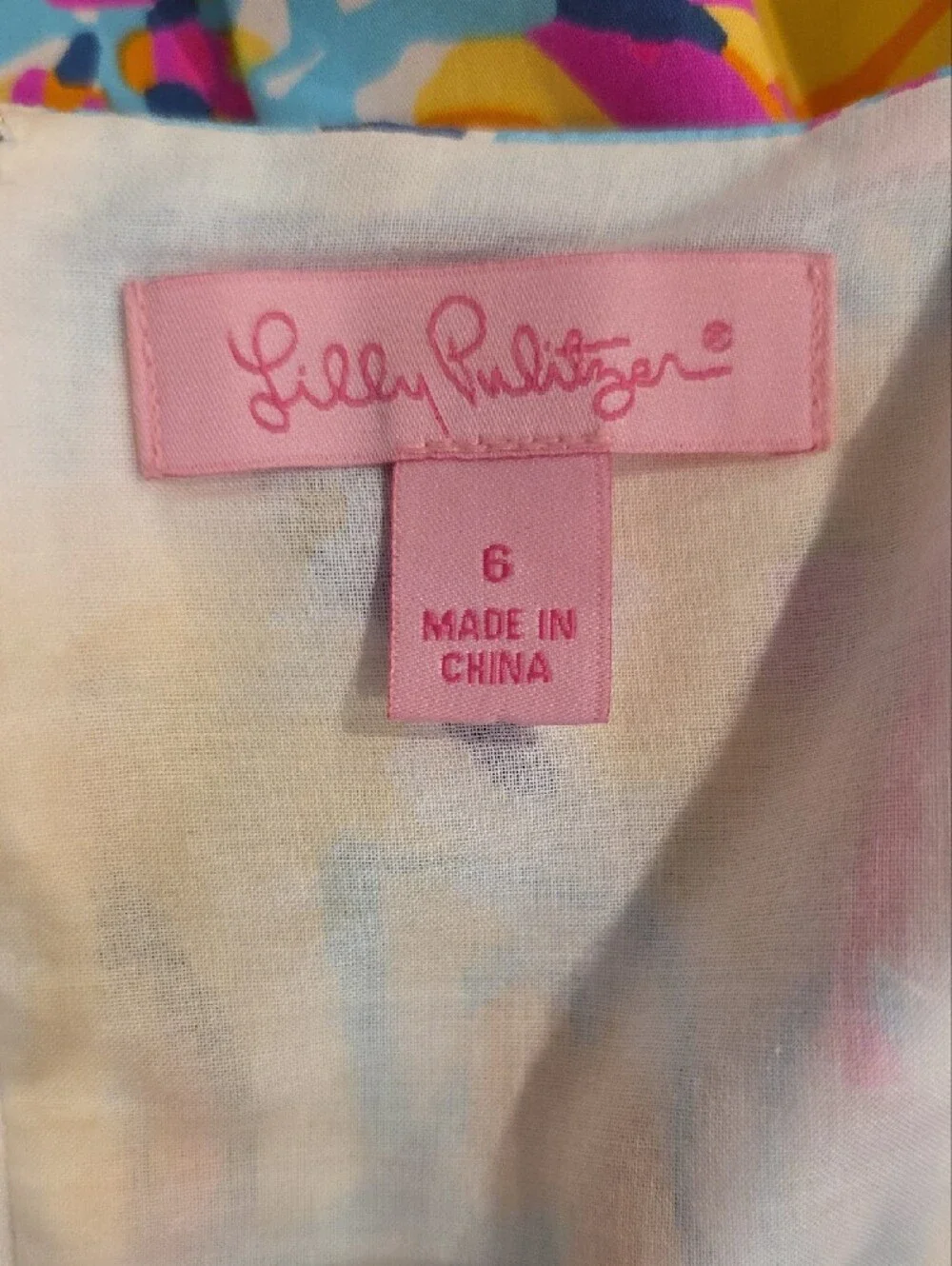 Lilly Pulitzer Multicolor Floral Print Dress - Picture 4 of 5